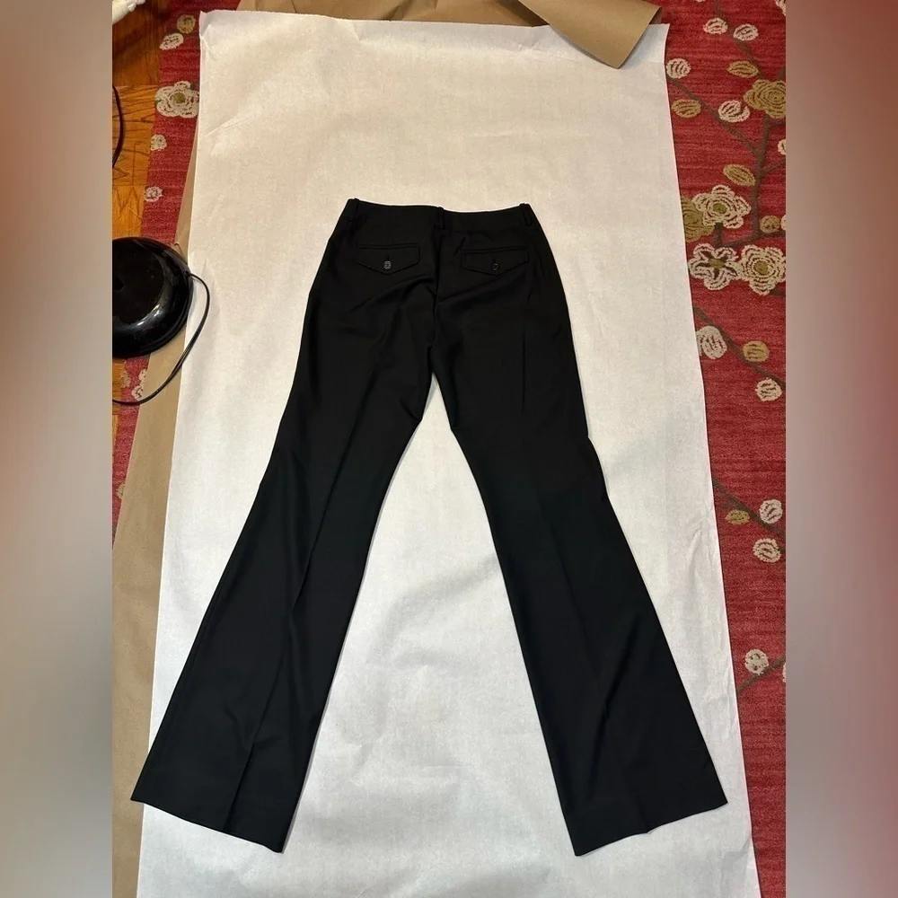 The Limited Cassidy Fit Black Slacks with Flare Leg, Size 2